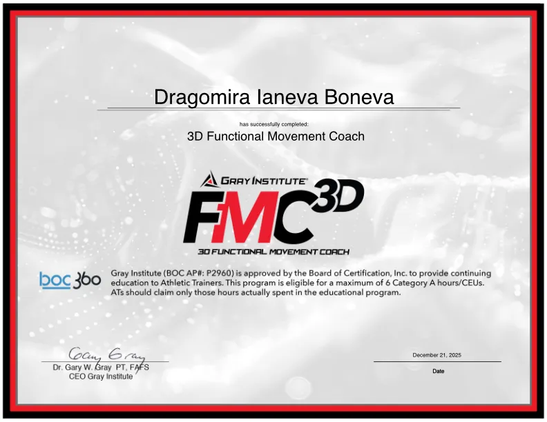 FMC Certificate